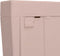 vidaXL - Toiletstortbak - met - watertoevoer - onderin - 3/6 - L - zalmkleurig