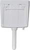 vidaXL - Toiletstortbak - met - watertoevoer - onderin - 3/6 - L - wit