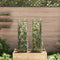 vidaXL - Tomatenkooi - 2 - st - 116 - cm - staal - en - polypropeen