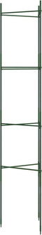 vidaXL - Tomatenkooi - 2 - st - 154 - cm - staal - en - polypropeen