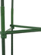 vidaXL - Tomatenkooi - met - plantenzak - 2 - st - 154 - cm - staal - en - polypropeen