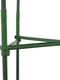 vidaXL - Tomatenkooien - met - plantenzak - 6 - st - 154 - cm - staal - en - polypropeen