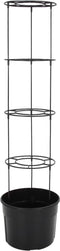 vidaXL - Tomatenkweekpot - ø39x150 - cm - polypropeen - antracietkleurig