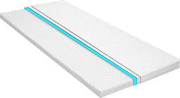 vidaXL - Topmatras - ei-profiel - 6 - cm - koudschuim - 90x200 - cm
