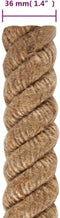 vidaXL - Touw - 10 - m - lang - 36 - mm - dik - jute