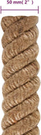vidaXL - Touw - 10 - m - lang - 50 - mm - dik - jute