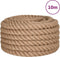 vidaXL - Touw - 10 - m - lang - 60 - mm - dik - jute