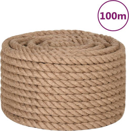 vidaXL - Touw - 100 - m - lang - 16 - mm - dik - jute
