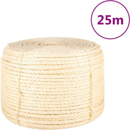 vidaXL - Touw - 12 - mm - 25 - m - 100% - sisal