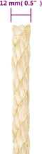 vidaXL - Touw - 12 - mm - 25 - m - 100% - sisal