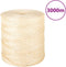 vidaXL - Touw - 2 - mm - 3000 - m - 100% - sisal
