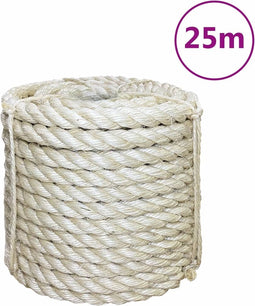 vidaXL - Touw - 20 - mm - 25 - m - 100% - sisal