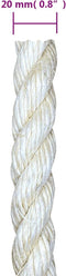 vidaXL - Touw - 20 - mm - 25 - m - 100% - sisal