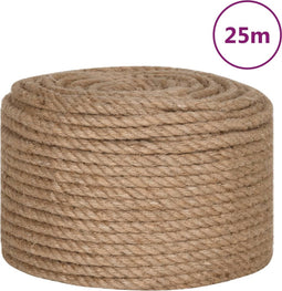 vidaXL - Touw - 25 - m - lang - 14 - mm - dik - jute