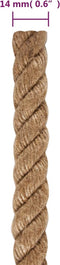 vidaXL - Touw - 25 - m - lang - 14 - mm - dik - jute