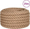 vidaXL - Touw - 25 - m - lang - 40 - mm - dik - jute