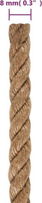 vidaXL - Touw - 25 - m - lang - 8 - mm - dik - jute