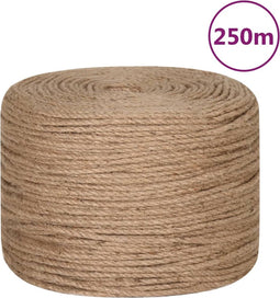vidaXL - Touw - 250 - m - lang - 8 - mm - dik - jute