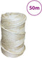 vidaXL - Touw - 4 - mm - 50 - m - 100% - sisal