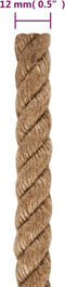 vidaXL - Touw - 50 - m - lang - 12 - mm - dik - jute