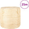 vidaXL - Touw - 6 - mm - 25 - m - 100% - sisal