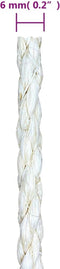vidaXL - Touw - 6 - mm - 50 - m - 100% - sisal