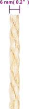 vidaXL - Touw - 6 - mm - 50 - m - 100% - sisal