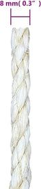 vidaXL - Touw - 8 - mm - 50 - m - 100% - sisal