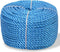 vidaXL - Touw - gedraaid - 10 - mm - 250 - m - polypropyleen - blauw