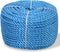 vidaXL - Touw - gedraaid - 12 - mm - 100 - m - polypropyleen - blauw