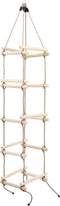 vidaXL - Touwladder - 200 - cm - hout