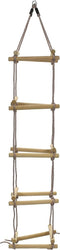 vidaXL - Touwladder - 200 - cm - hout