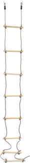 vidaXL - Touwladder - 290 - cm - hout
