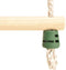 vidaXL - Touwladder - 30x168 - cm - massief - hout - en - PE