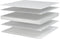 vidaXL - Traagschuimmatras - 100x200x17 - cm - wit