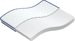 vidaXL - Traagschuimmatras - 140x190x17 - cm - wit