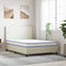 vidaXL - Traagschuimmatras - 140x190x17 - cm - wit