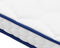 vidaXL - Traagschuimmatras - 140x190x17 - cm - wit