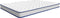 vidaXL - Traagschuimmatras - 140x190x17 - cm - wit