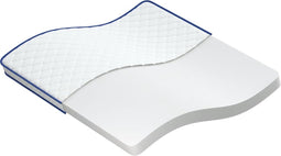 vidaXL - Traagschuimmatras - 200x200x17 - cm - wit