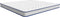 vidaXL - Traagschuimmatras - 200x200x17 - cm - wit