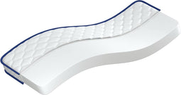 vidaXL - Traagschuimmatras - 70x200x17 - cm - wit