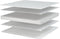 vidaXL - Traagschuimmatras - 70x200x17 - cm - wit