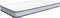vidaXL - Traagschuimmatras - 90x190x17 - cm - wit