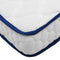 vidaXL - Traagschuimmatras - 90x190x17 - cm - wit