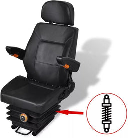 vidaXL - Tractorstoel - met - ophanging
