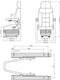 vidaXL - Tractorstoel - met - ophanging