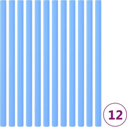 vidaXL - Trampolinepaalhoezen - 12 - st - 92,5 - cm - schuim - blauw