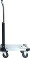 vidaXL - Transportwagen - inklapbaar - 150 - kg - aluminium - zilverkleurig
