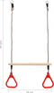 vidaXL - Trapezestang - met - ringen